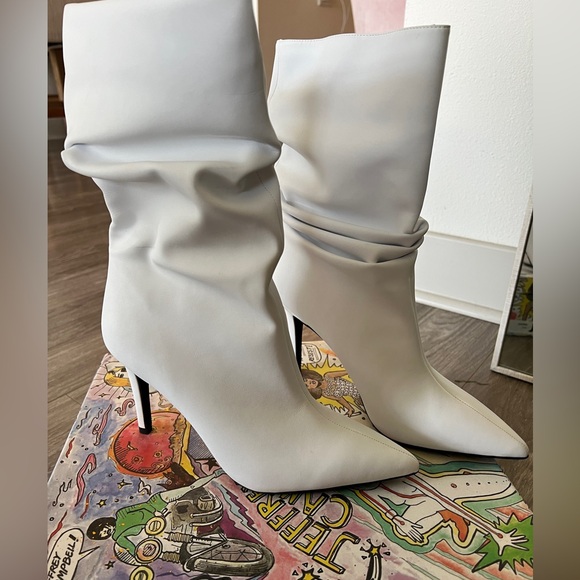 Jeffrey Campbell Percival Booties White - Picture 2 of 3